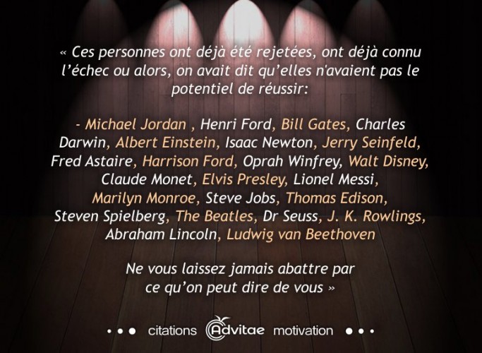 Ces personnes qui ont d�j� �t� rejet�es, ont atteint des sommet