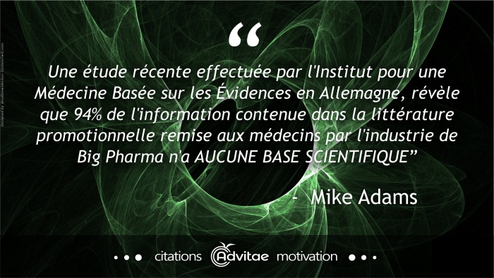 La promotion remise aux m�decins par big pharma n'a aucune base scientifique