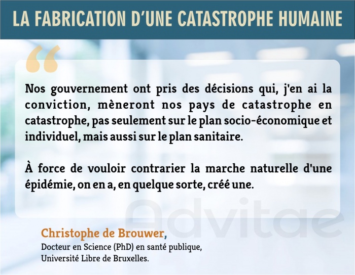 Nos gouvernement ont pris des d�cisions qui, j'en ai la conviction, m�neront nos pays de catastrophe en catastrophe