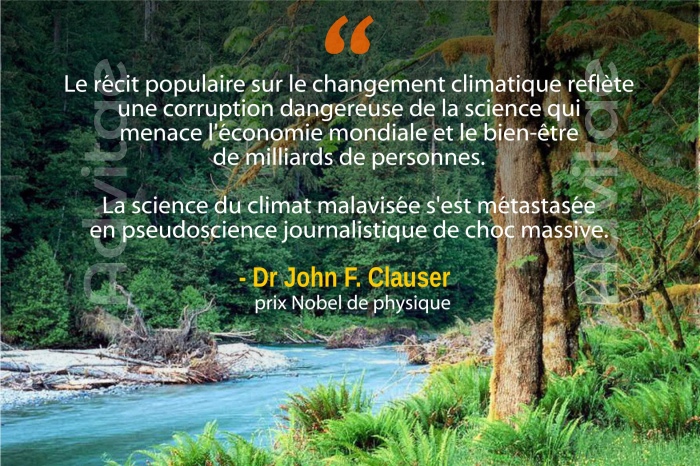 CLAUSER : Le r�cit populaire sur le changement climatique refl�te une corruption dangereuse de la science m�tastas�e en pseudoscience