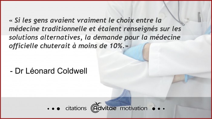 Si les gens savaient la v�rit�, la m�decine officielle chuterait � moins de 10%