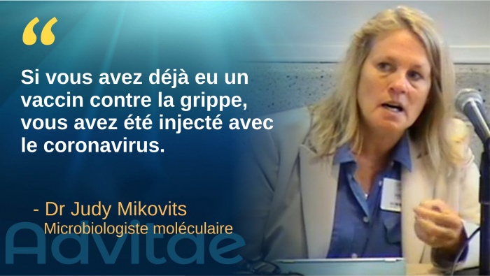 Si vous avez d�j� eu un vaccin contre la grippe, vous avez �t� inject� avec le coronavirus