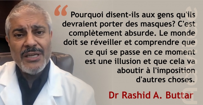 Pourquoi disent-ils aux gens qu'ils devraient porter des masques? C'est compl�tement absurde