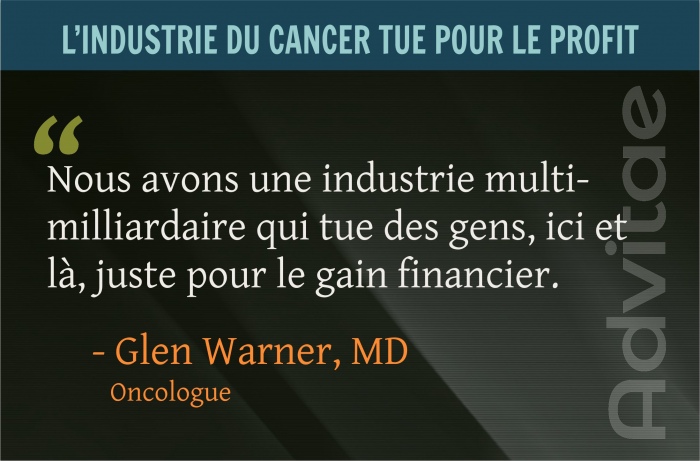 Nous avons une industrie multi-milliardaire qui tue des gens, ici et l�, juste pour le gain financier