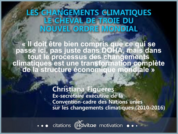 Le processus des changements climatiques vise une transformation compl�te de l'�conomie mondiale