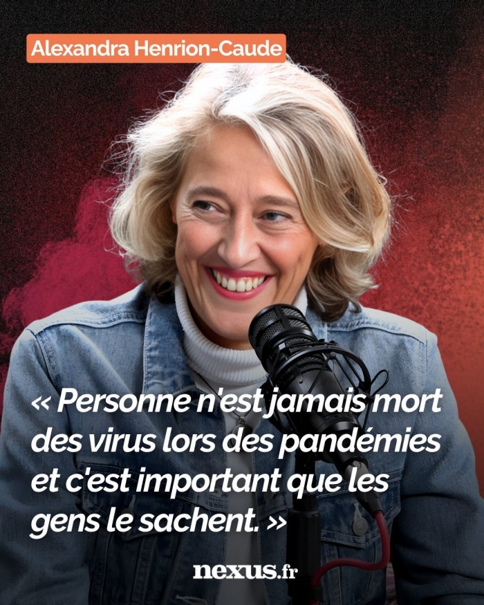 Important de le dire. Personne n'est jamais mort des virus pendant les pand�mies