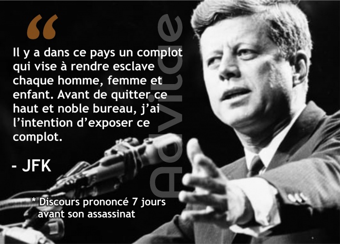  Il y a dans ce pays un complot qui vise � rendre esclave chaque homme, femme et enfant