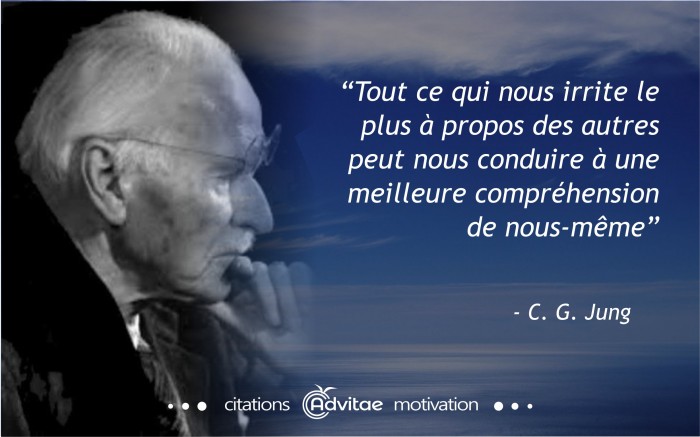 Tout ce qui nous irrite des autres conduit � une meilleure compr�hension de nous-m�me