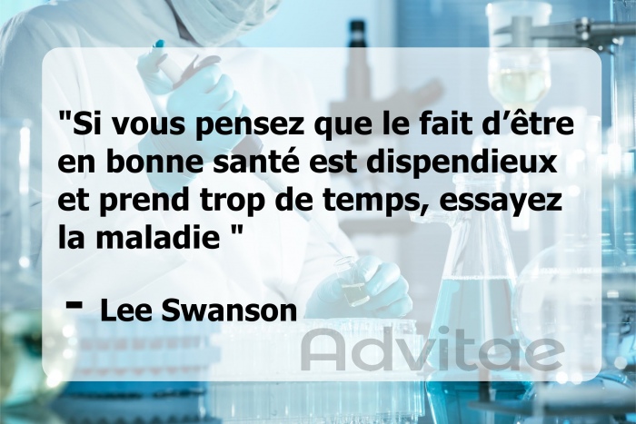 Si vous pensez que le fait d��tre en bonne sant� est dispendieux et prend trop de temps, essayez la maladie