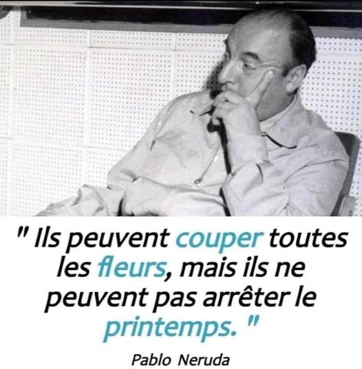Ils peuvent couper toutes les fleurs, mais ils ne peuvent pas arr�ter le printemps