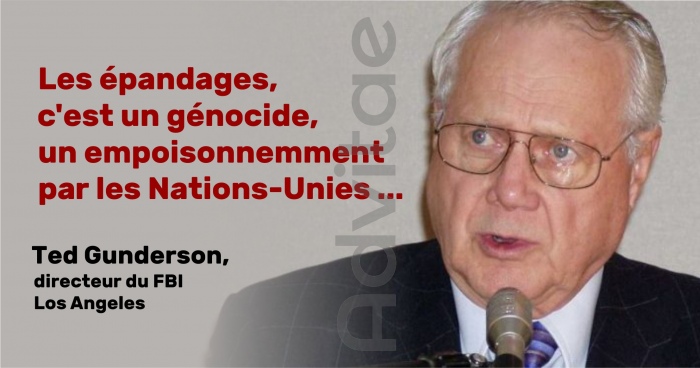 Les �pandages, c'est un g�nocide, un empoisonnmment par les Nations-Unies