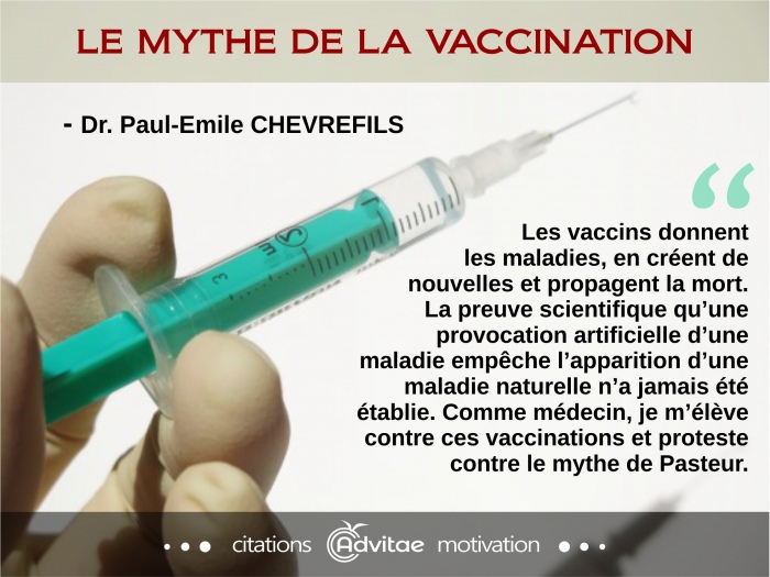 Les vaccins donnent les maladies, en cr�ent de nouvelles et propagent la mort