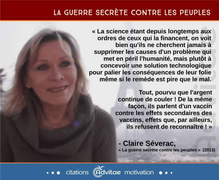 La science est au service de ceux qui la financent et elle sert rarement ceux qui pourraient en b�n�ficier