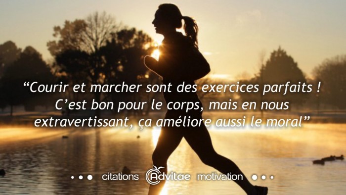 Courez, marchez, sortez dehors ! C�est bon pour le corps, mais aussi pour le mental