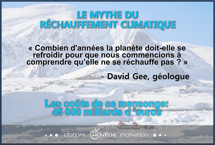 Combien d'ann�es la plan�te doit-elle se refroidir pour que comprenions quelle ne se r�chauffe pas?