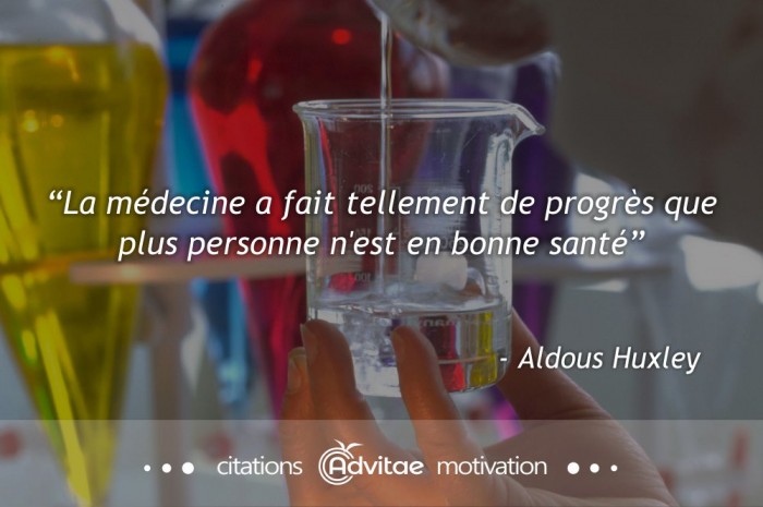 La m�decine a fait tellement de progr�s que plus personne n'est en bonne sant�