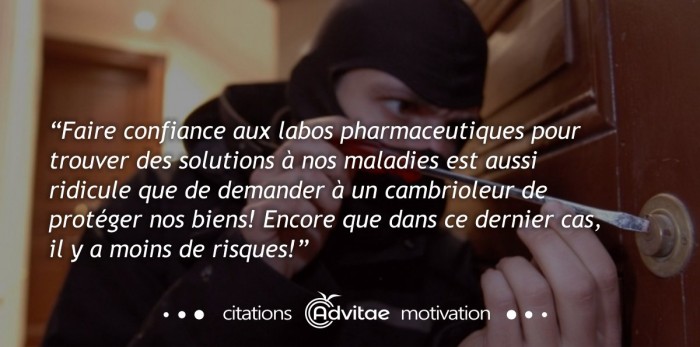Les labos pharmaceutiques: plus dangereux que le cambrioleur 