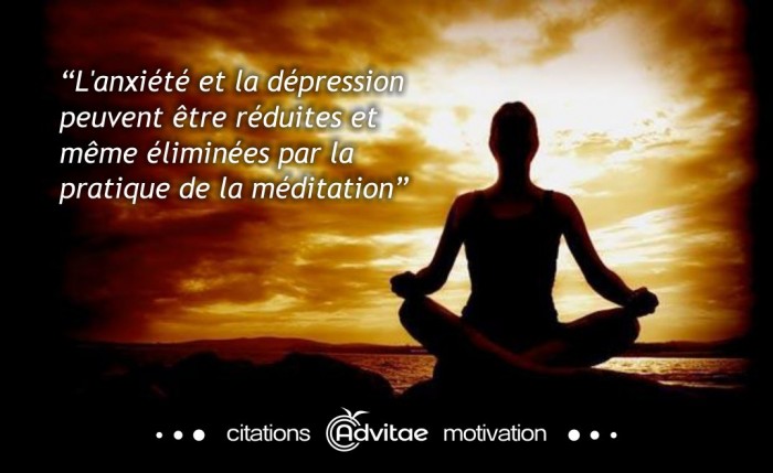 La m�ditation r�duit l'anxi�t� et la d�pression