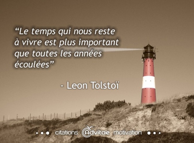 Le temps qui reste � vivre est plus important que les ann�es �coul�es